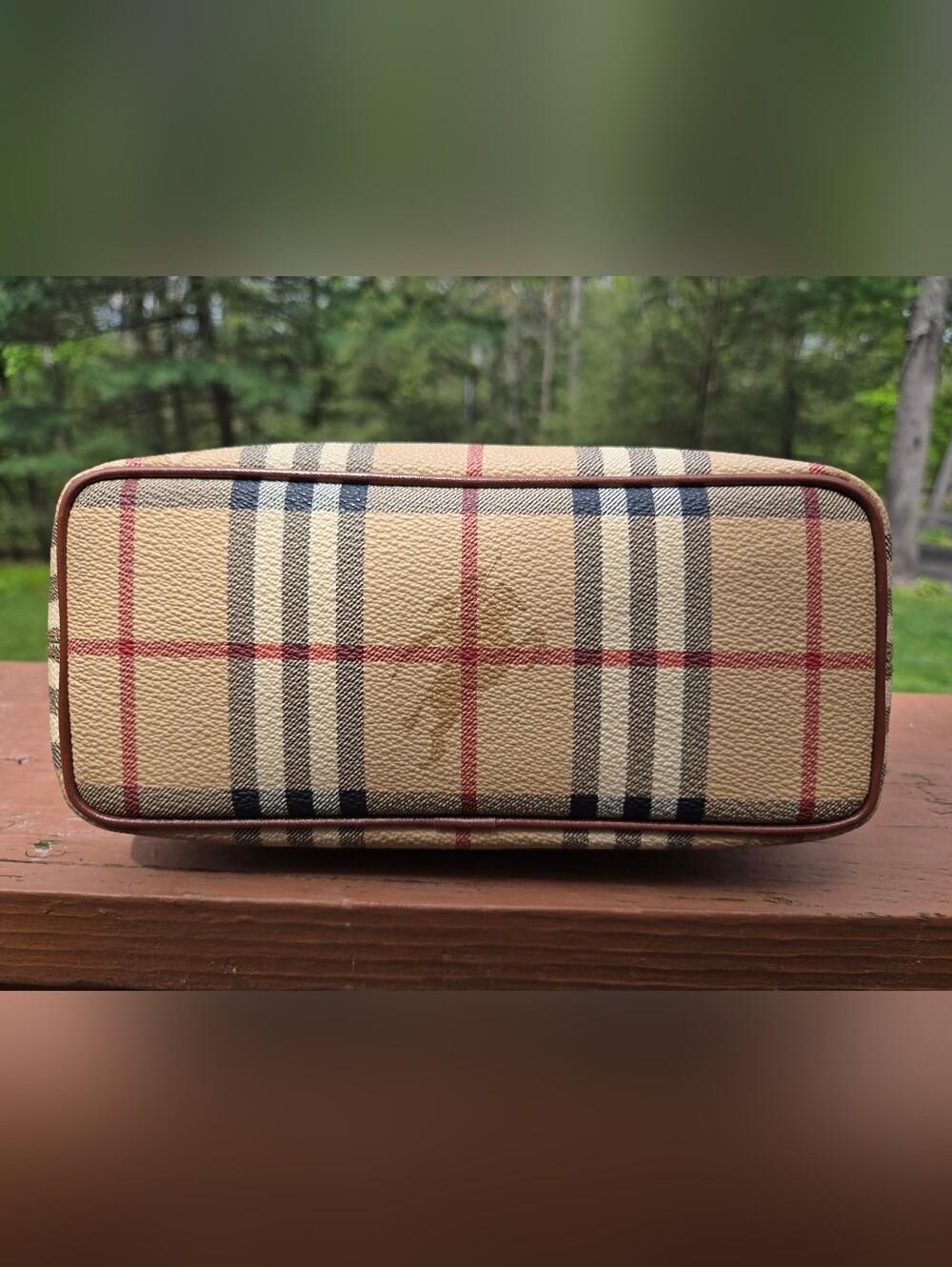 Burberry Haymarket Mini Tote - Picture 11 of 11